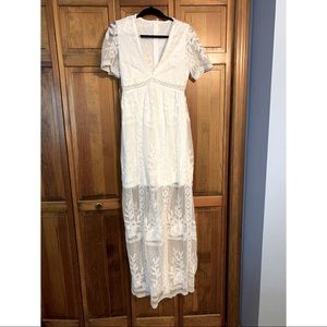 Boho lace dress